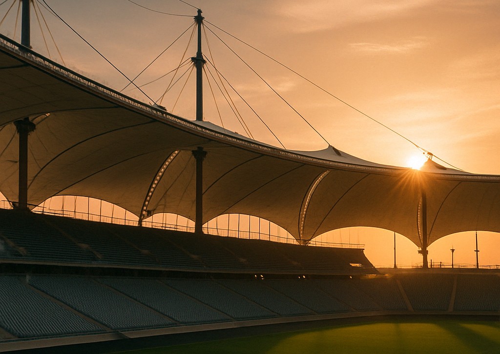 Specialist tensile roofing and large-span structures